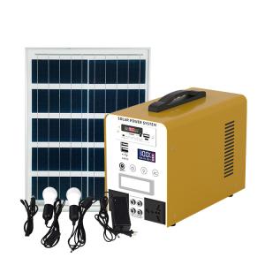 China Multi Functional Portable Solar Powered Generator 220V 500W 380WH factory