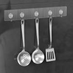 Self Adhesive Wall Mounted Bathroom Clothes Hangers For Coat