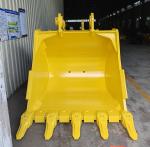 Strong Reinforcement Board Excavator Rock Bucket 0.4-0.8CBM Use In Cat320 Long