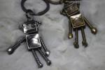 Metal Key Chain 3D Robot Key Chain
