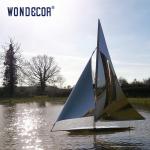 Customized Weather Proof Stainless Steel Outdoor Sculpture Decoration Abstract