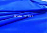 Solid Dyed Colors Spandex Blended Recycled Swimwear Fabric High Stretch Recovery