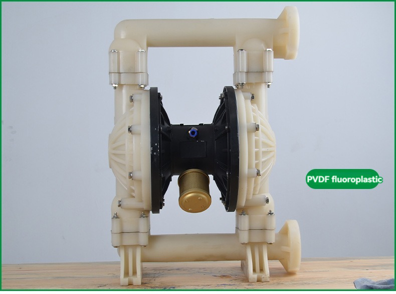 Aluminium Alloy Pneumatic Diaphragm Pump Sewage Impurity Resistant