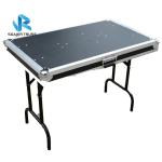 LED Universal Foldable DJ Table With Locking Pins 36" Wide