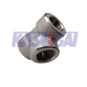 China Socket Weld STAINLESS STEEL HIGH PRESSURE FITTINGS ASTM A182 SW Straight Tee factory