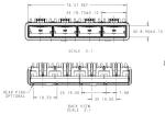 TE 2170785-6 ZQSFP+ Cage Ganged (1 x 4) with Heat Sink Connector Included