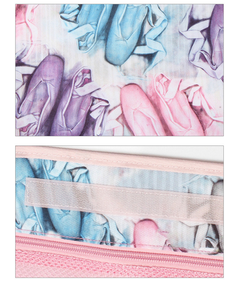 Travel Storage Washing Women Makeup Polyester Cosmetic Bag