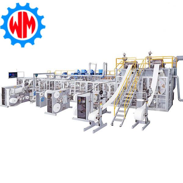 High Efficiency Adult Diaper Production Line for Green Development and Waste