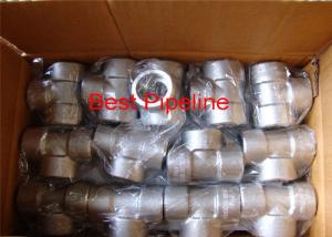 China Metal Titanium Alloy Steel Pipe Fittings , High Pressure Threaded Pipe Fittings factory