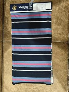 China Smooth And Breathable ComfortableStriped Material Fabric For Casual Wear factory