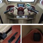 Silent 45Ah Battery Passenger Electric Tricycle