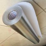 Silver Reinforced Waterproof Aluminum Foil Coated Fiberglass Cloth