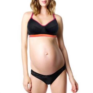 China 100% Cotton Maternity Nursing Wear Nursing Bra And Panty Set Fashion Design factory