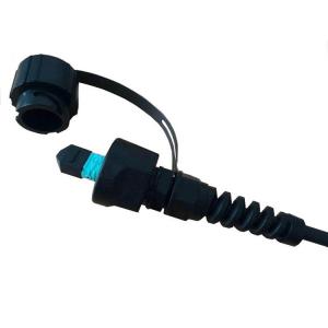 China ODVA Mpo Fiber Optic Patch Cord Duplex IP67 Waterproof DX factory