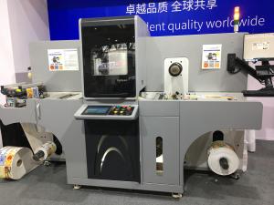China 50M/Min Foil Stamping Varnishing Digital Label Enhancer 288mm Width factory