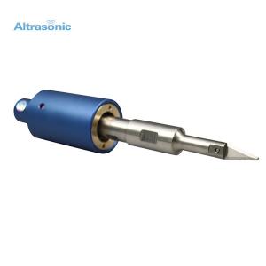 China 30kHz Ultrasonic Cutter Cutting Blade Replaceable With Ultrasonic Digital Generator factory