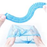 CE ISO13485 Ouble Elastic Clip 12gsm Disposable Mob Cap