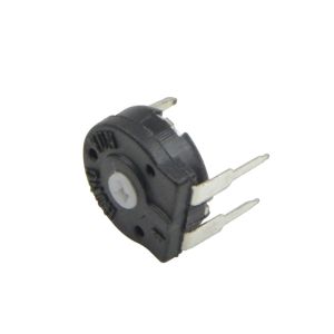 Precision Panel Mount Potentiometer , Vertical Adjust PT 10 Potentiometer