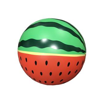 China 5&quot; PVC Watermelon Beach Ball , Non Toxic Inflatable Watermelon Ball factory