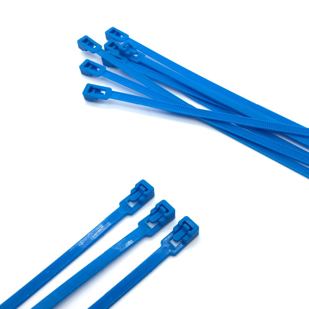 Releasable Quick Release Cable Ties Colorful Reusable 5*200MM