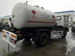 5MT Bobtail Propane Truck , Dongfeng Mobile LPG Bobtail Truck 10000 Liters