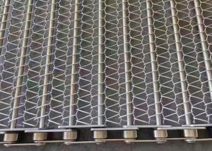 China Anti Corrosive Food Grade Chain Link Conveyor Belt Width 30cm-4m factory