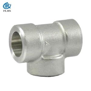 China Anti Rust 6000LB SW Steel Pipe Fitting/ ASME B16.11 Socket Equal Tee factory
