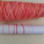 Multicolor Nylon/Polyester Fancy Feather Yarn
