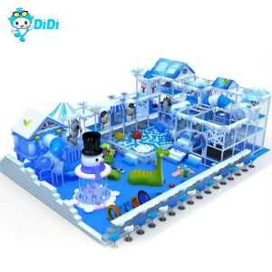 High Capacity Indoor Playground with 3D Installation Supervision and Large Frame