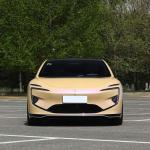 AVATR 12 Pure Electric Car 5 Seats Sport Car 4WD Yellow Energy Vehicles Sedan