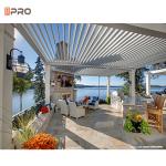 3x6m Modern Aluminum Pergola Backyard Patio Louvered Roof