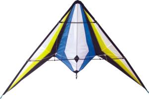 China Various Color Delta Stunt Kite Fashionable Design With Fiberglass Frame factory