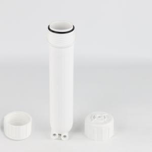 China White Color Water Filter Components , Single O Ring RO Filter Housing factory