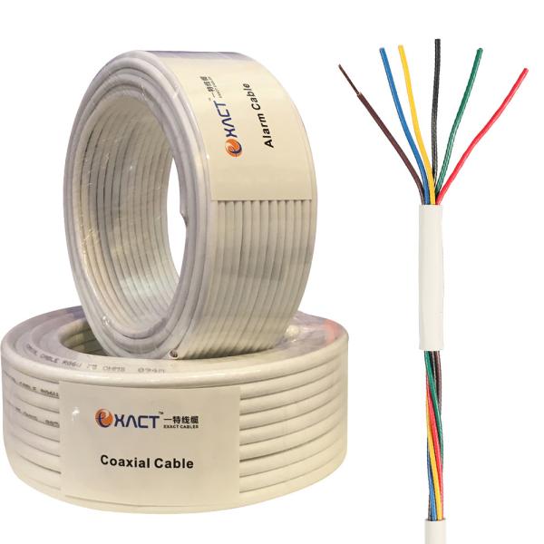 Industrial 0.22mm2 Stranded TCCAM Copper Signal Cable with PVC Insulation and