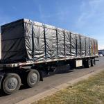 20'X27' PVC Tarpaulin Fabric Ultra Light 14oz Vinyl Flatbed Cargo Tarp