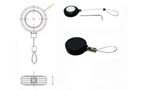 China anti-lost Durable burglar-proof retail display security pull box for ring factory