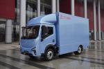 18.5CBM Electric Van Cargo Truck with Rear Camera and Electronic Stability