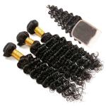 Smooth No Tangle Virgin Brazilian Hair Extensions / Real Brazilian Remy Hair