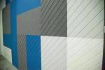 Insect Proof 25mm Ceiling Acoustic Polyester Panels soundboard