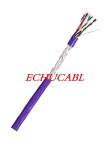 ROHS PVC Electrical twist pair shield Multi-conductor cable UL2464 80℃ 300V with