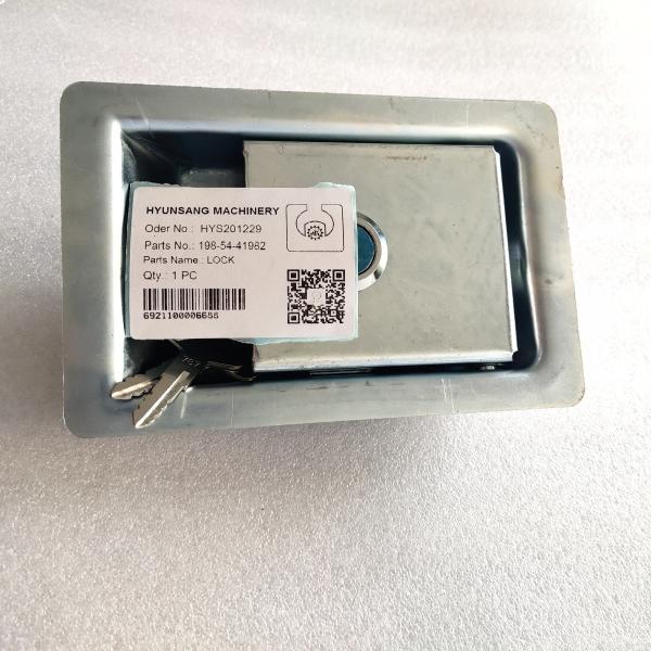 Excavator Parts Lock Assy 198-54-41982 1985441982 For Komatsu PC200-6 PC200-7