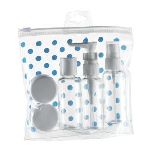 China Screen Printing PET Bottle and PP Cap PS Jar for 2024 Arrivals Personal Care Travel Set factory