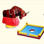 CE ISO Standard Amusement Park Rides Bull Fight Ride Inflatable Cushion