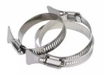 Custom Sizes Types American Heavy Duty 316 Stainless Steel Hose Clamps Hydraulic