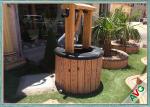 Perfect Skin Protection Outdoor Fake Grass Carpet For Garden / Landscaping