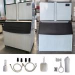 1000KG/24H Commercial Ice Cube Machine 3000W 1 Ton For Coffee Bar / Restaurant /