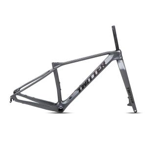 China M6 MTB Carbon Fiber Bicycle Frame 27.5 29er EPS With Rigid Fork factory