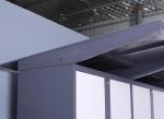Steel Smart Parcel Delivery Locker Intelligent Express Cabinet One Main Two Duty
