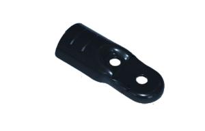China Plastic Coated Metal Pipe Joints For Roller Track , Black Electrophoresis Pipe And Joint factory