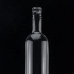 Glass Tequila Spirit Bottles with Fancy Vintage Design in 350ml/700ml/750ml